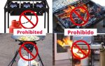 Use of BBQ Griills is Prohibited.